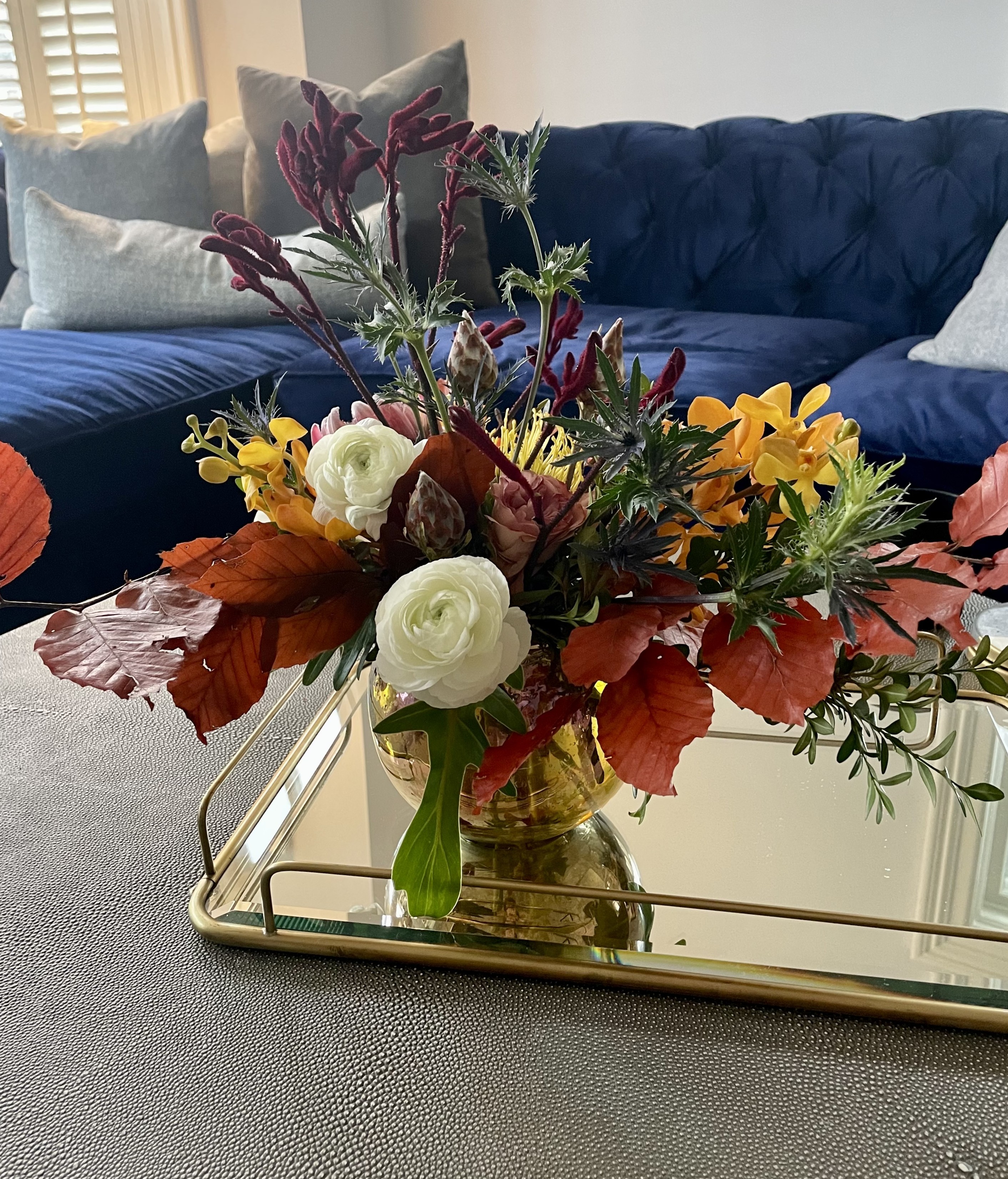 Floral centerpiece design