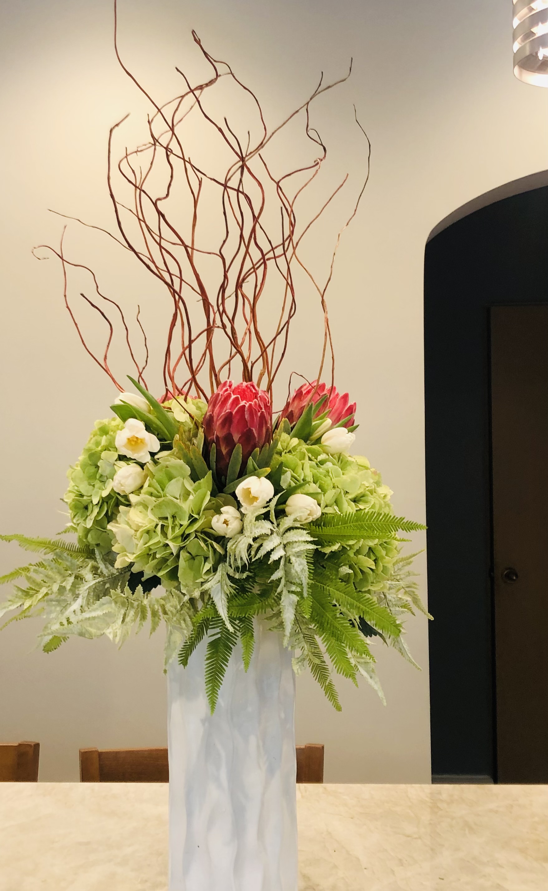 Home floral display