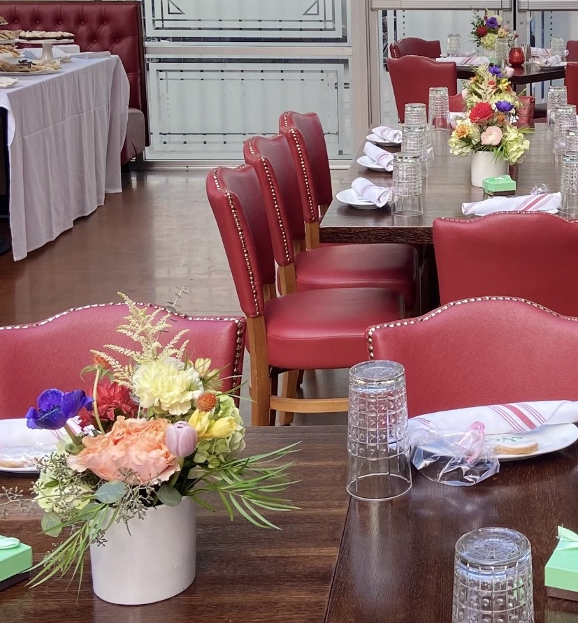 Corporate event florals